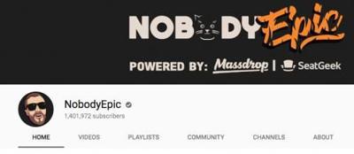 NobodyEpic Logo - Professional video gamer to visit Baker to discuss technician
