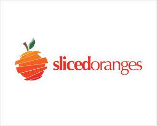 Oranges Logo - Sliced Oranges Designed