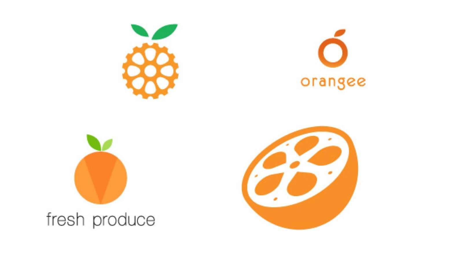 Oranges Logo - orange