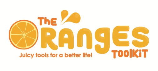 Oranges Logo - The Oranges Toolkit - Juicy Tools for a better life - Training X Design