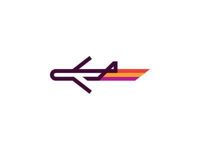 Saei Logo - Happy Jet. Flat Logos Design. Vintage logo design, Logo line, Flat