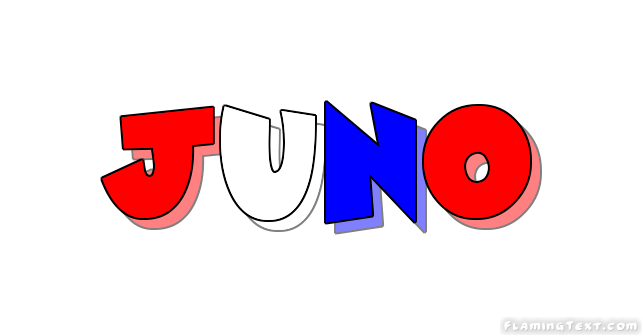 Juno Logo - United States of America Logo | Free Logo Design Tool from Flaming Text