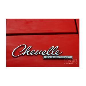 Chevelle Logo - 1965 Chevy Chevelle Logo by Mary Deal