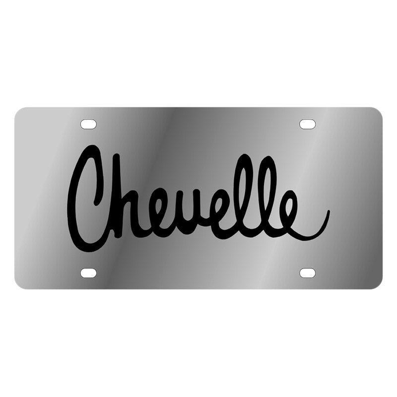 Chevelle Logo - Eurosport Daytona® - GM License Plate with Chevelle Logo