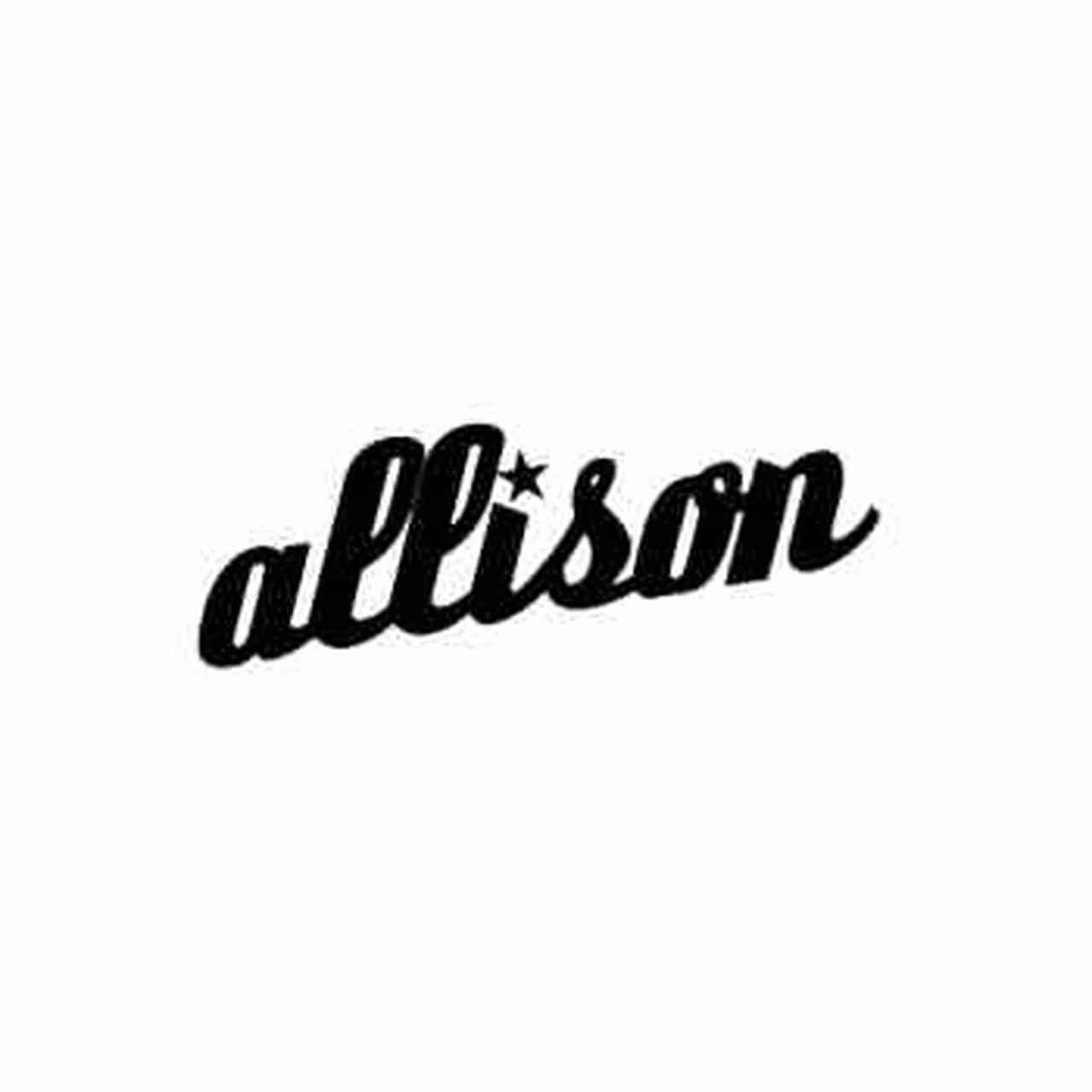 Allison Logo - Allison Rock Band Logo Decal