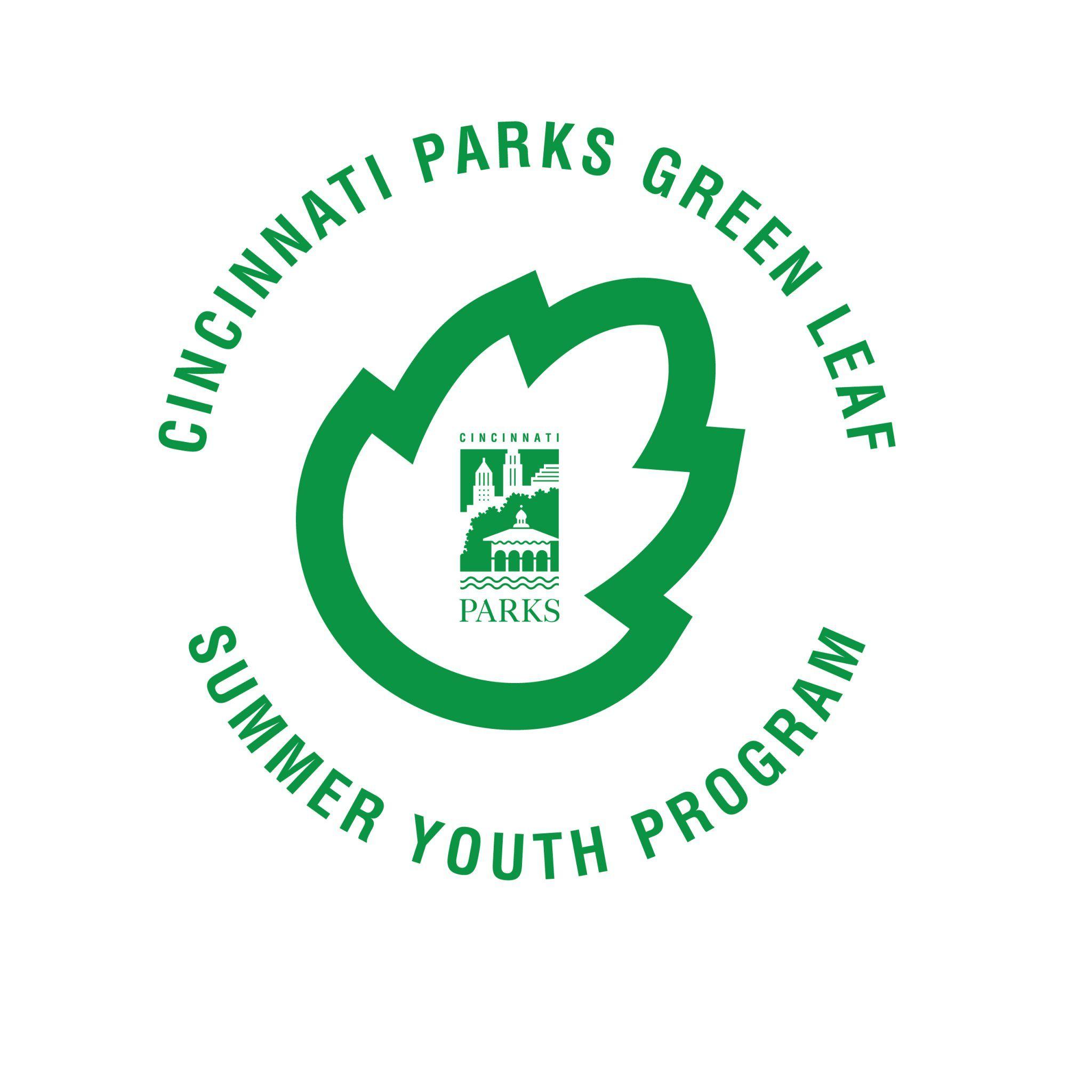 Greenleaf Logo - 2017 PARKS GREEN LEAF SUMMER YOUTH PROGRAM - Cincinnati Parks