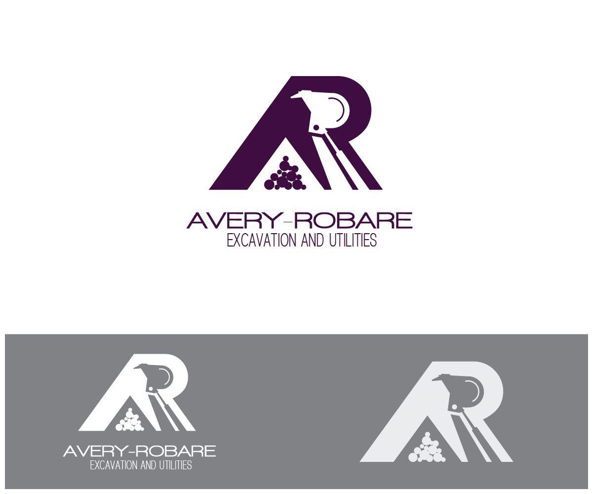 Altera Logo - Bold, Serious Logo Design For Robare Avery Excavation And Utilities