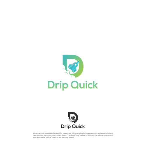 Quick Logo - Create An Awesome LOGO For An E Liquid Retailer (vape). Logo Design