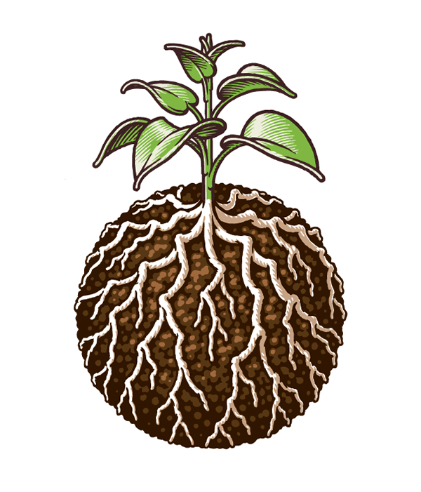 Fertilizer Logo - An organic fertilizer logo -Ken Jacobsen Illustration on Wacom Gallery