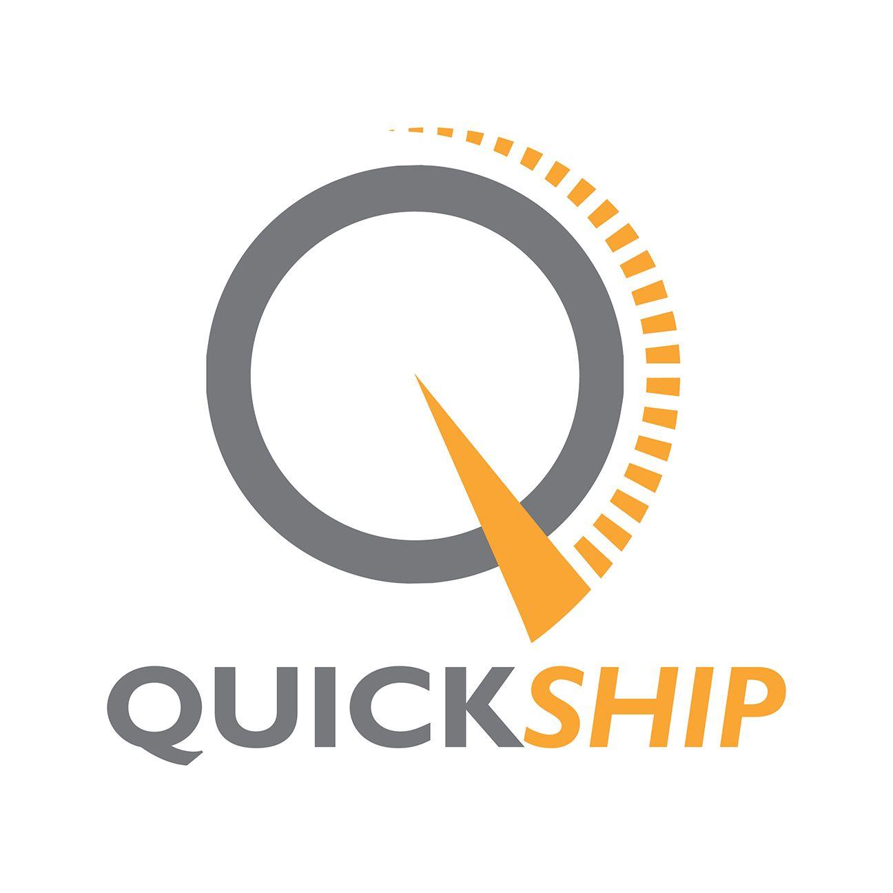 Quick Logo - Quickship Logo. Crobar Creative Leverage