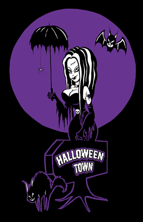 Halloweentown Logo - Halloweentown Store: Halloween Town Logo shirt