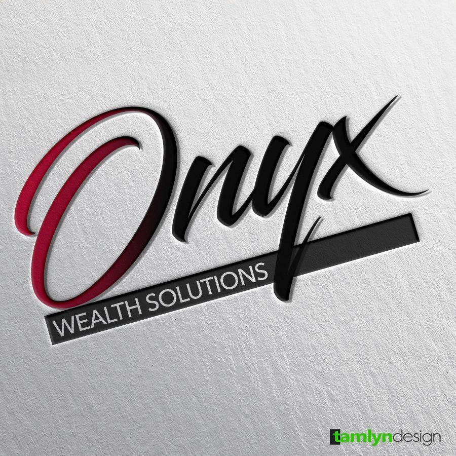 Onyx Logo - Logo for Onyx Wealth Solutions. #financialempowerment #logodesign ...