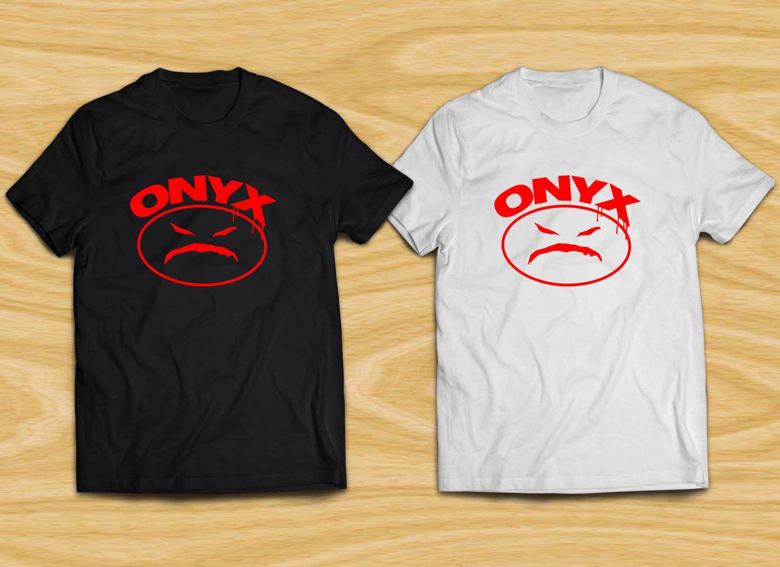 Onyx Logo - ONYX Logo Rap Hip Hop MusicT-shirt Cool xxxtentacion marcus and martinus  tshirt discout hot new top free shipping t-shirt