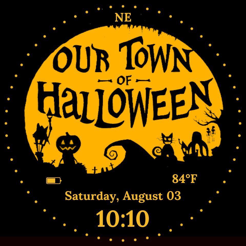 Halloweentown Logo - HalloweenTown for ZenWatch