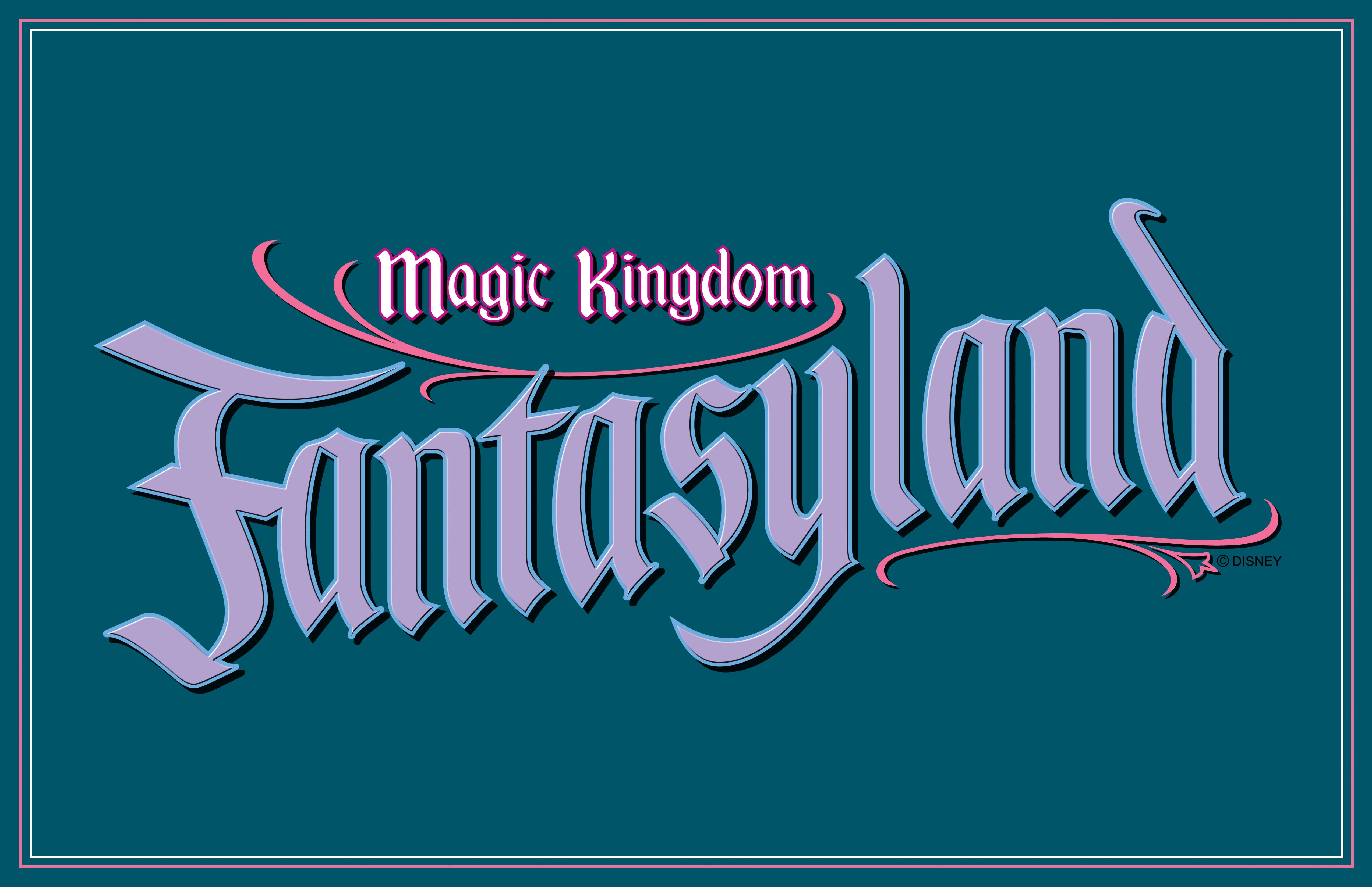 Fantasyland Logo - 22New Fantasyland%22 logo by Louis Lemoine, former Disney Imagineer ...