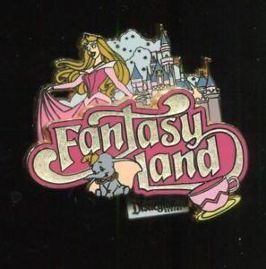 Fantasyland Logo - DLR-Fantasyland-Logo-with-Icons-Aurora-Disney-Pin-75771 | Disney ...