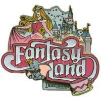 Fantasyland Logo - Walt Disney Pins, Trading Disney Pins, Value Of Disney Pins | PinPics