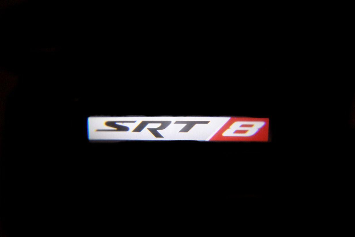SRT8 Logo - SRT8 Badge LED Door Projector Courtesy Puddle Logo Lights