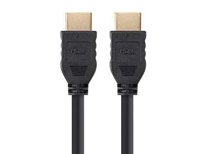 Cl2 Logo - Monoprice High Speed HDMI Cable - 1.5 Feet - Black | No Logo, 4K @ 60Hz,  HDR, 18Gbps, YUV 4:4:4, 32AWG, CL2 - Commercial Series