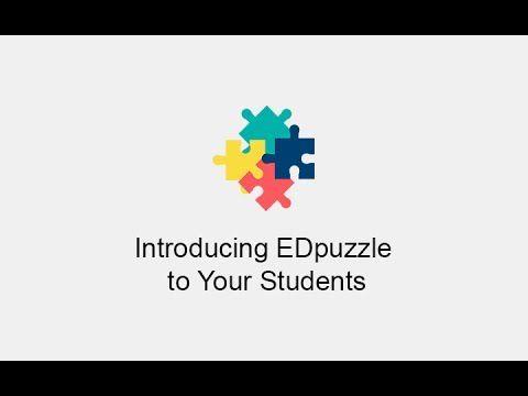 Edpuzzle Logo - Edpuzzle - Teacher Evolution (How to introduce EDpuzzle into the classroom)