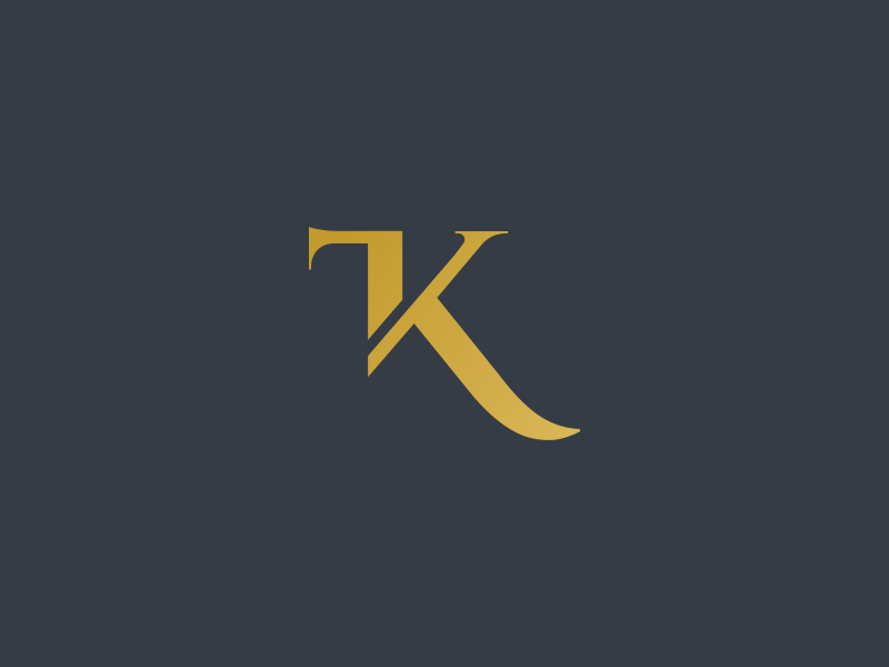 TK Logo - TK monogram by esense on Dribbble