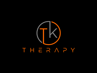 TK Logo - TK Therapy logo design