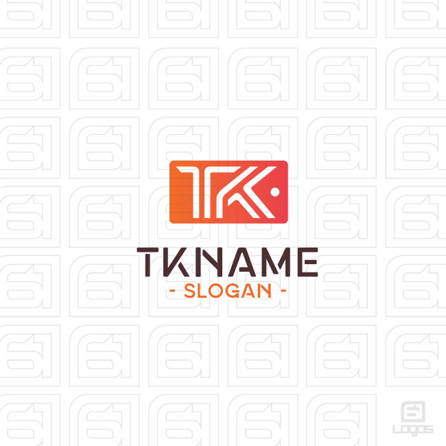 TK Logo - 61Logos a brand new & unique custom logo design! Letters TK