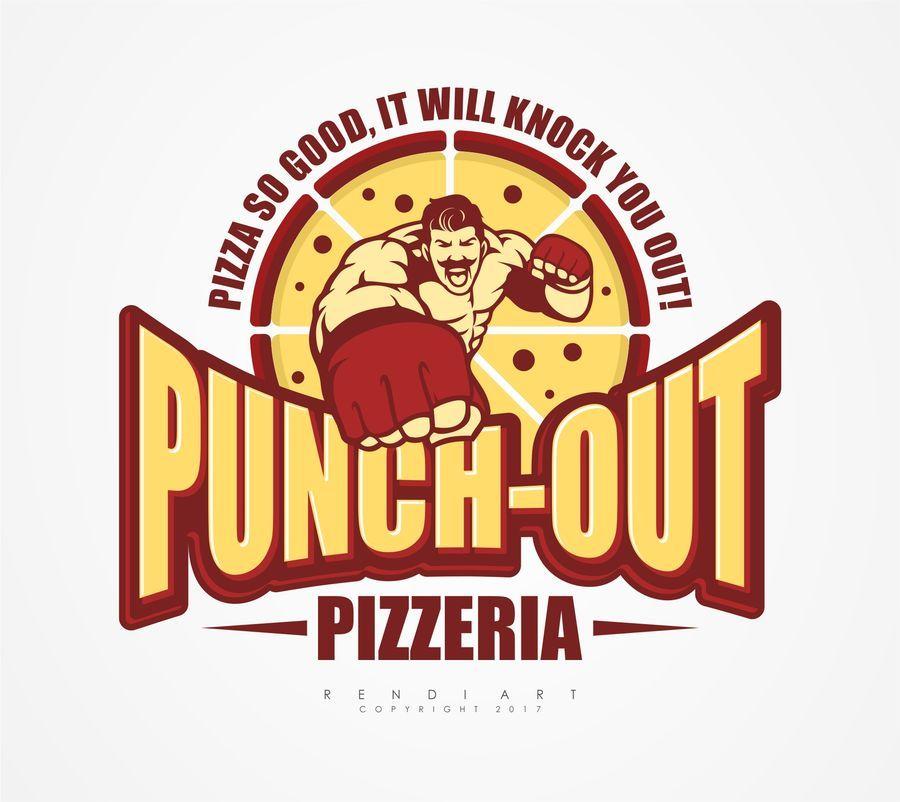 Punch-Out!! Logo - Entry #90 by reyryu19 for Logo: Punch-Out Pizzeria | Freelancer