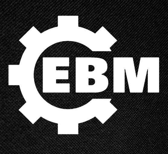 Cog Logo - EBM Cog Logo 4.5x3.8 Printed Patch