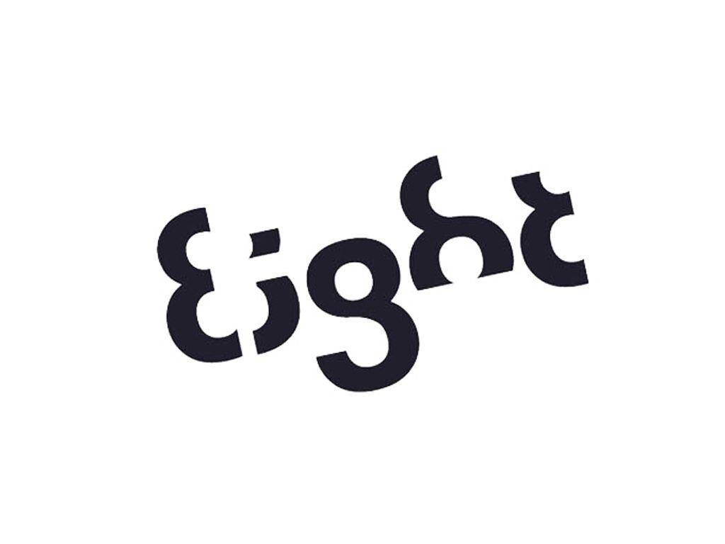 Eight Logo - Eight logo. Typography. Logos, Creative lettering, Logos design