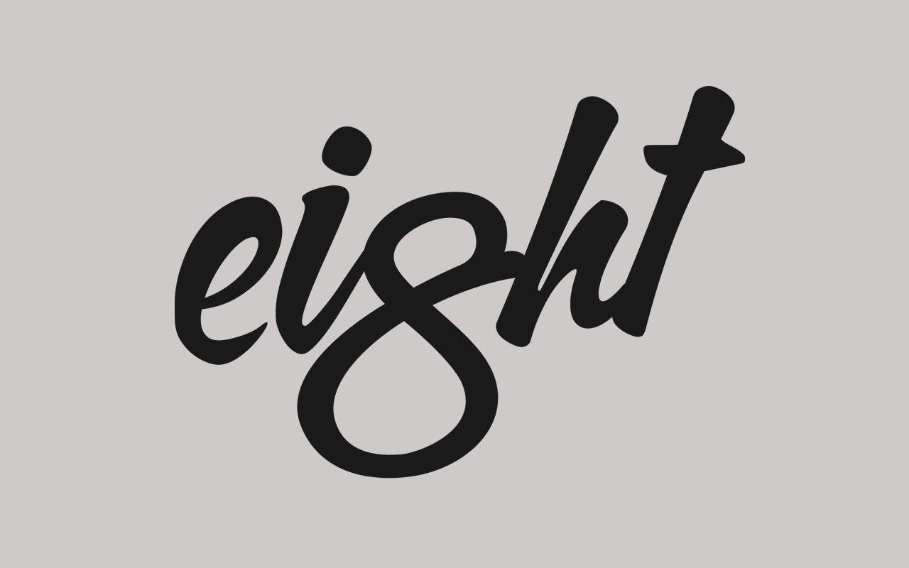 Eight Logo - Eight Logo by Nick de Jardine | Logo Love | Typographic design ...
