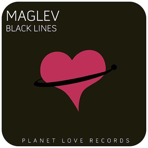 Maglev Logo - Black Lines
