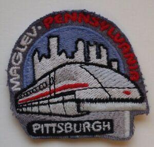 Maglev Logo - Details about Vtg Maglev Pittsburgh Pennsylvania Patch PA Fast Train  Magnetic Levitation