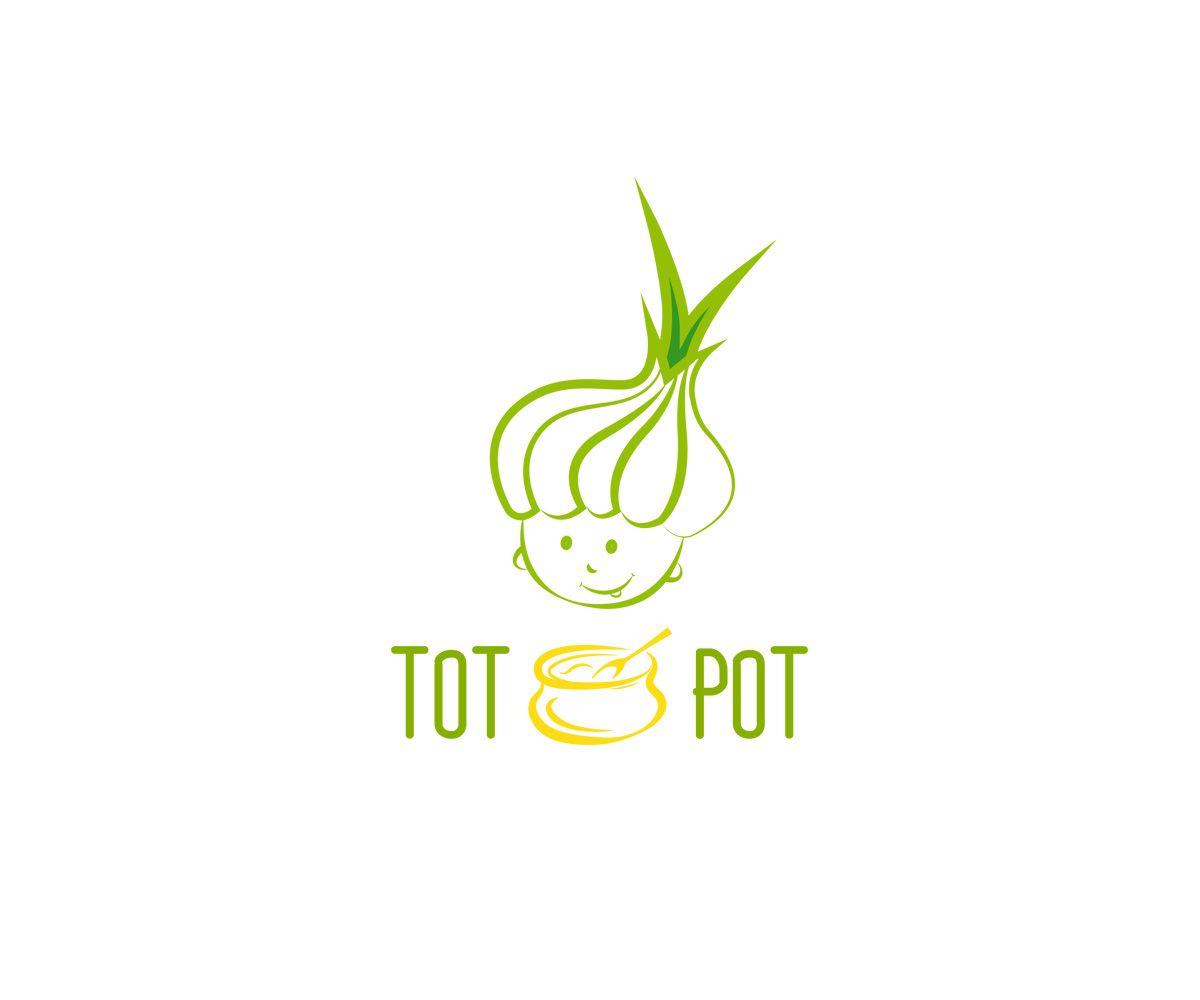 Tot Logo - Farm, fresh, organic baby food Logo Designs for Tot Pot
