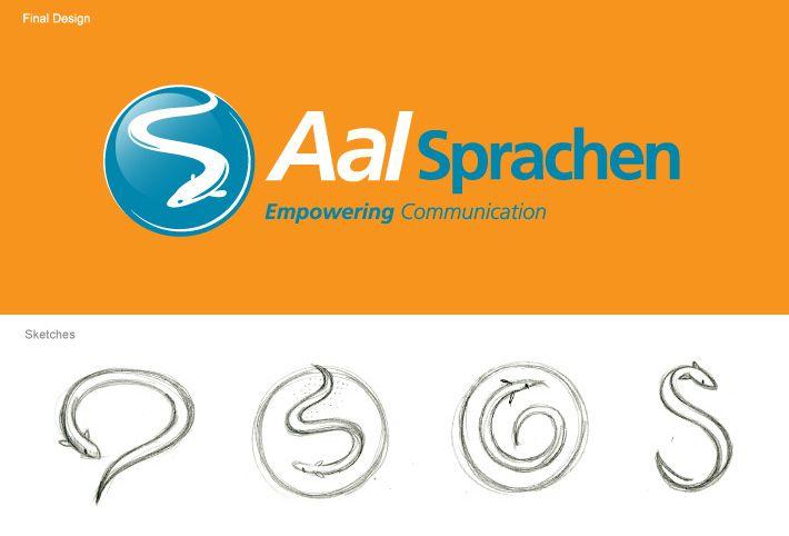 Eel Logo - Aal Sprachen Corporate Brand | LOGO Design GRP