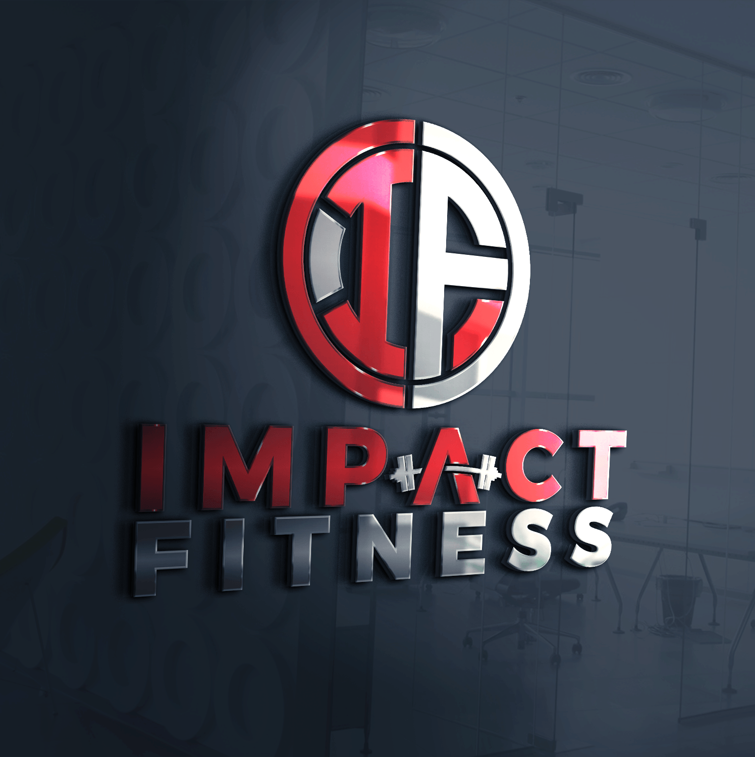 Impact Logo - Bold, Modern, Fitness Logo Design for IMPACT FITNESS
