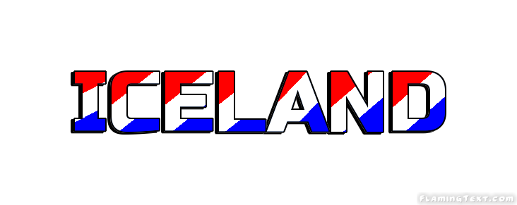 Iceland Logo - Iceland Logo. Free Logo Design Tool from Flaming Text