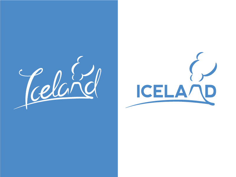 Iceland Logo - Iceland Logos by Geoff Muskett | Dribbble | Dribbble