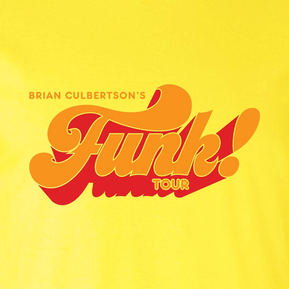 Funk Logo - Funk! Logo T-Shirt - Yellow — brian culbertson