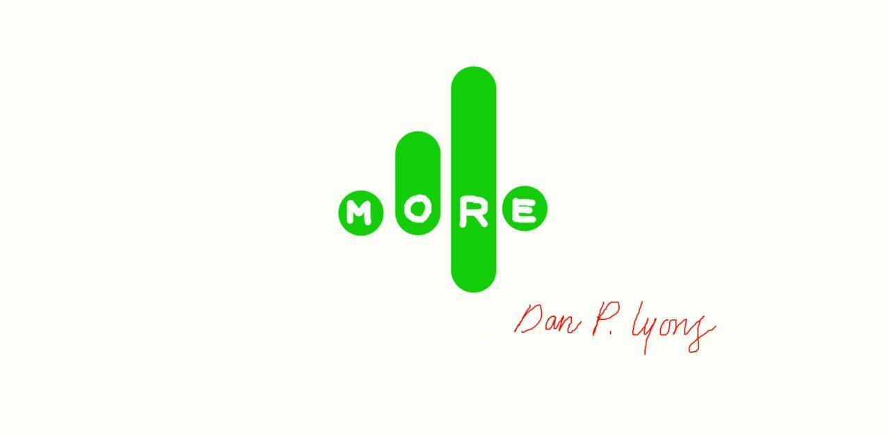 More4 Logo - More4 logo drawn in DA Muro