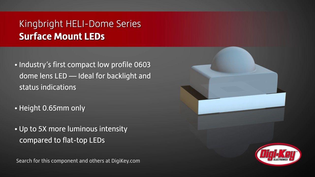 Kingbright Logo - Kingbright HELI-Dome Surface Mount LEDs | Digi-Key Daily