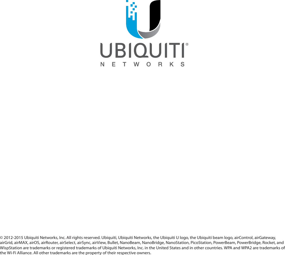 Ubiquiti Logo - ISM5 IsoStation M5 User Manual airOS v5.6 User Guide Ubiquiti