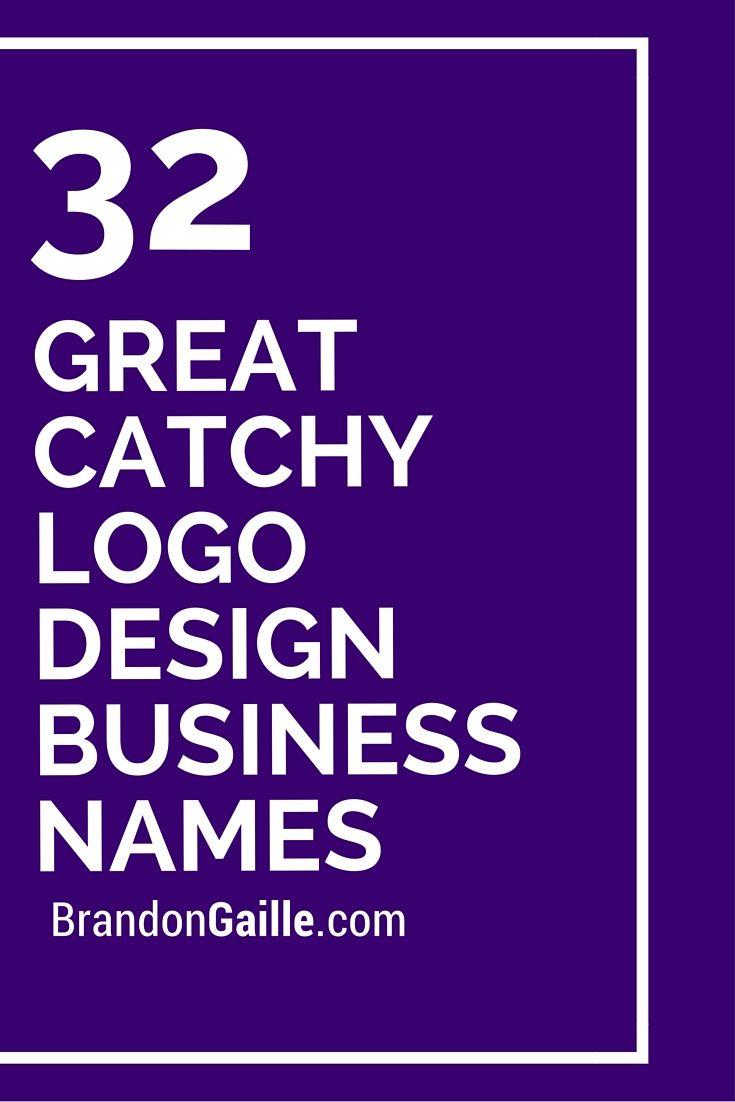 Catchy Logo - 32 Great Catchy Logo Design Business Names | IT | Business design ...