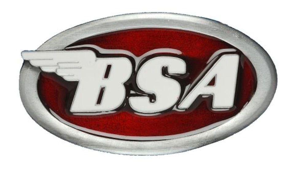 In Red Oval Logo - BSA OVAL LOGO / DARK RED | B.S.A. MOTORCYCLES (LICENSED}