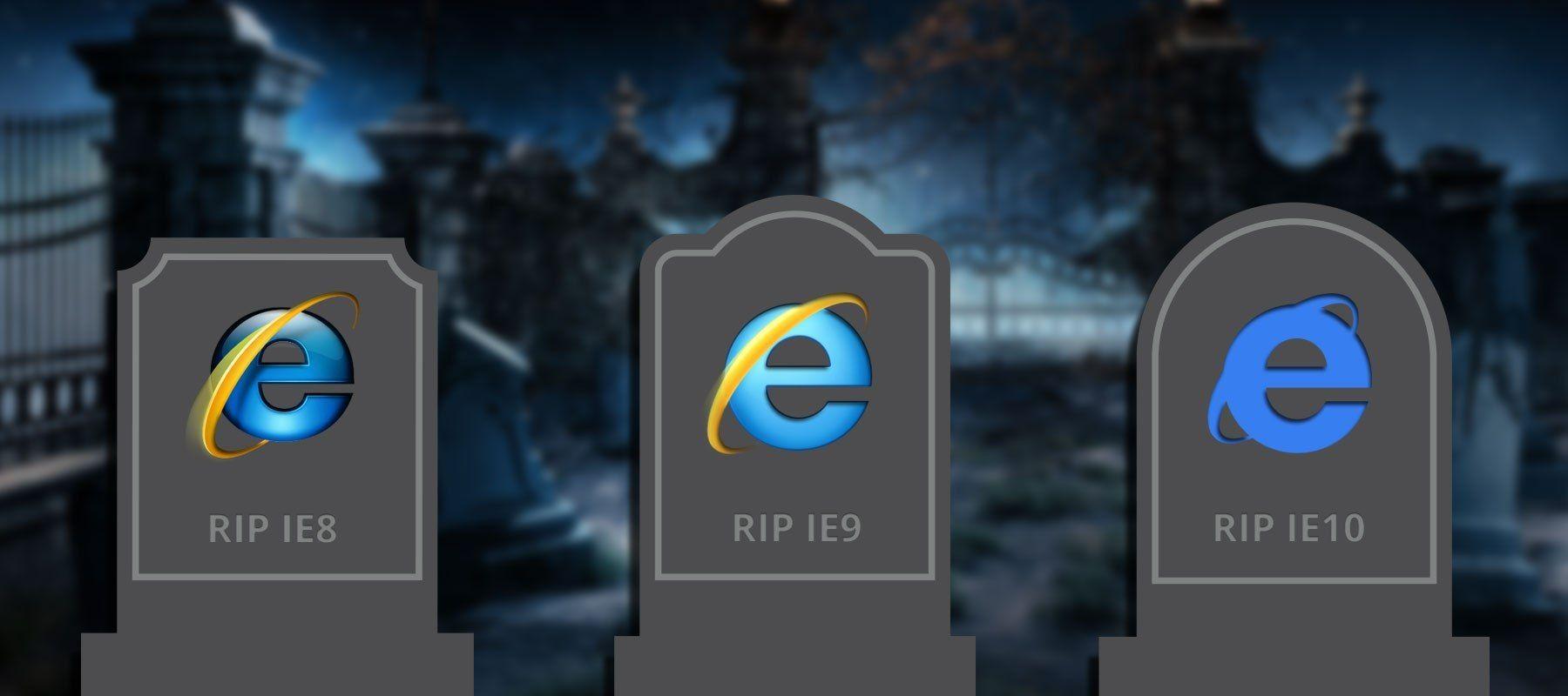 IE8 Logo - The Death of Internet Explorer? - Fifteen