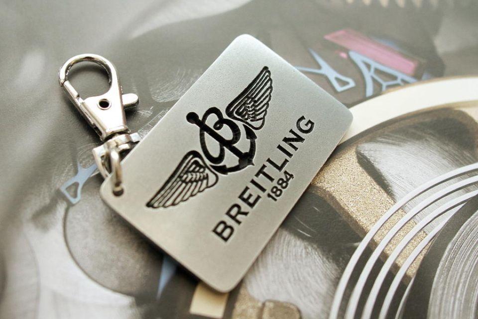 1884 Logo - Breitling 1884 Logo Metal Keychain (BRE)
