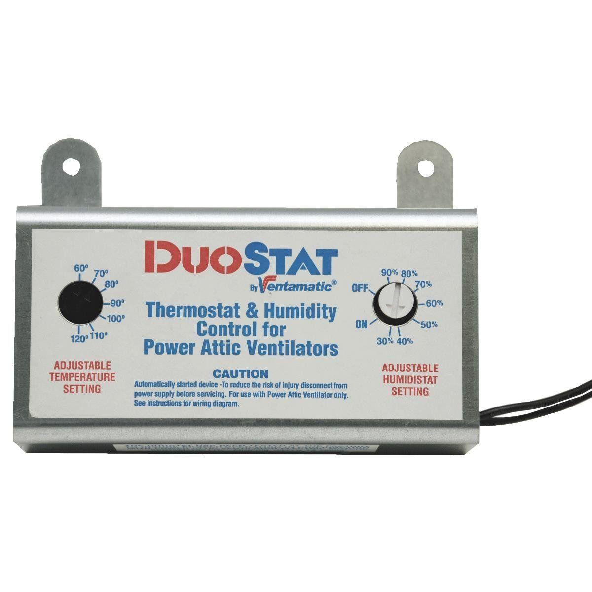 Ventamatic Logo - Ventamatic Power Attic Vent Thermostat and Humidistat - XXDUOSTAT ...