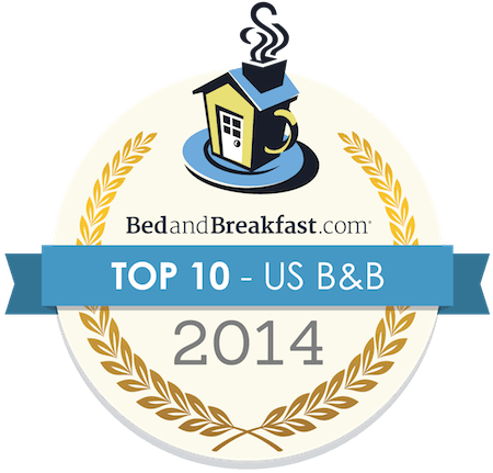 Bedandbreakfast.com Logo - One of the Top 10 US Inns by BedandBreakfast.com