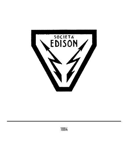 1884 Logo - The Edison logo - History and evolution