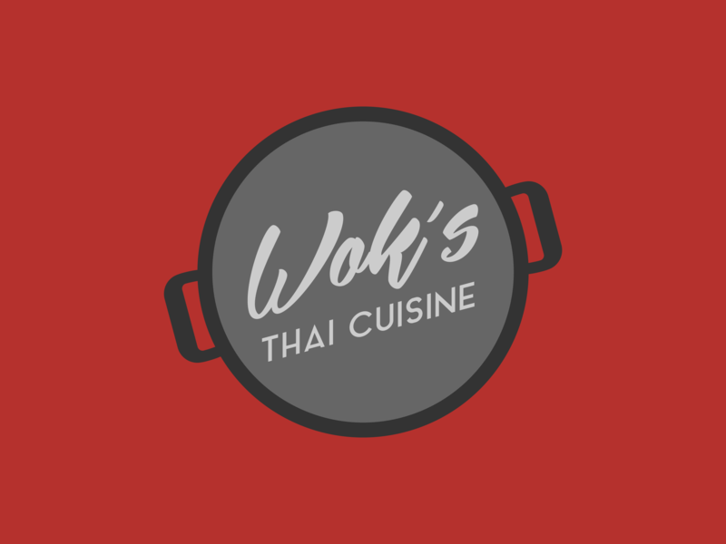 Wok Logo - Wok's Thai Cuisine Logo by Ryan Richard on Dribbble